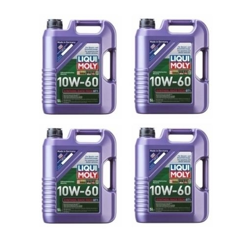 Liqui Moly Synthoil Race Tech GT1 Motor&ouml;l 10W-60, 20-Liter 4 Kanister 1391