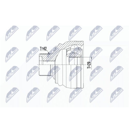 NTY Gelenksatz, Antriebswelle NPZ-AU-056