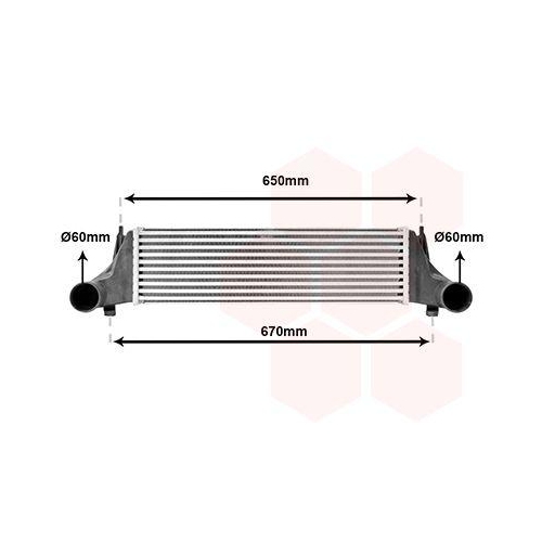 VAN WEZEL Ladeluftk&uuml;hler 06004576