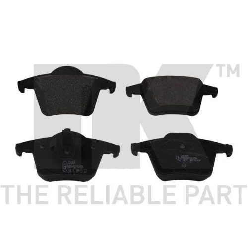 NK Bremsbelagsatz, Scheibenbremse 224825