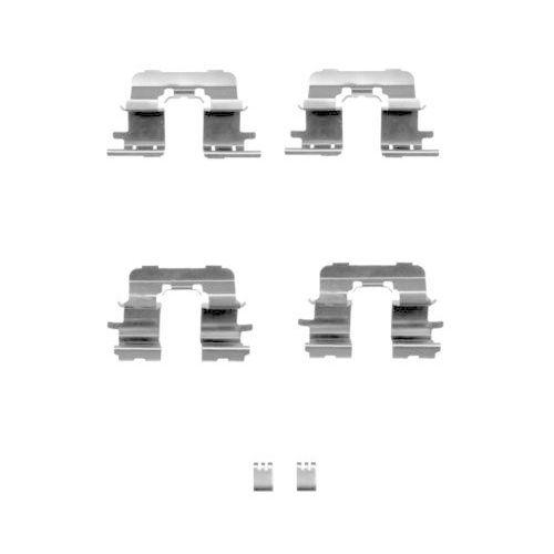 TEXTAR Zubehörsatz, Scheibenbremsbelag 82508300