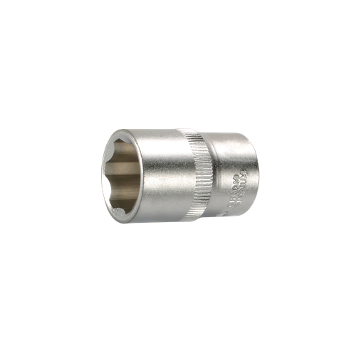 Steckschl&uuml;sseleinsatz, 1/2 Zoll Wellen-Profil, 16 mm SW Stahl 07620L-E16SB