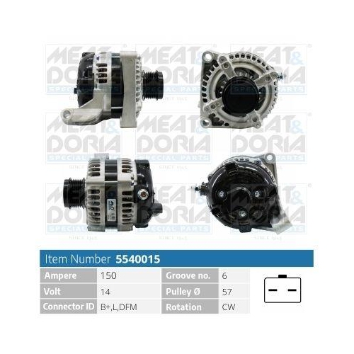 MEAT & DORIA Generator 5540015