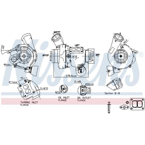 NISSENS Lader, Aufladung ** FACTORY NEW ** 93720