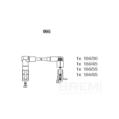 BREMI Z&uuml;ndleitungssatz 995