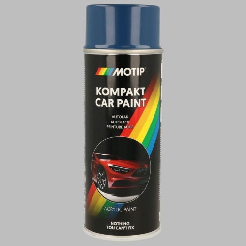 Spr&uuml;hfarbe Autolack Kompakt Spray Kompakt 44970 blau hochgl&auml;nzend 400ml MOTIP
