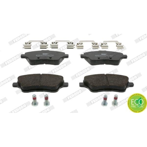 FERODO Bremsbelagsatz, Scheibenbremse PREMIER ECO FRICTION FDB4612
