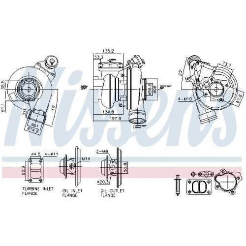 NISSENS Lader, Aufladung ** FACTORY NEW ** 93759