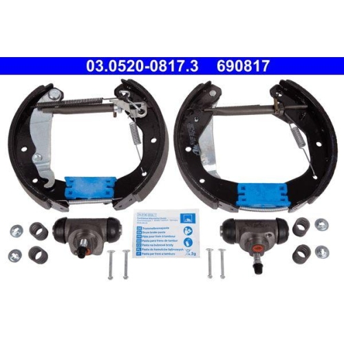 ATE Bremsbackensatz Original ATE TopKit 03.0520-0817.3
