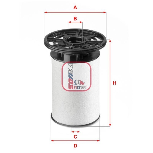 SOFIMA Kraftstofffilter S 1076 NE