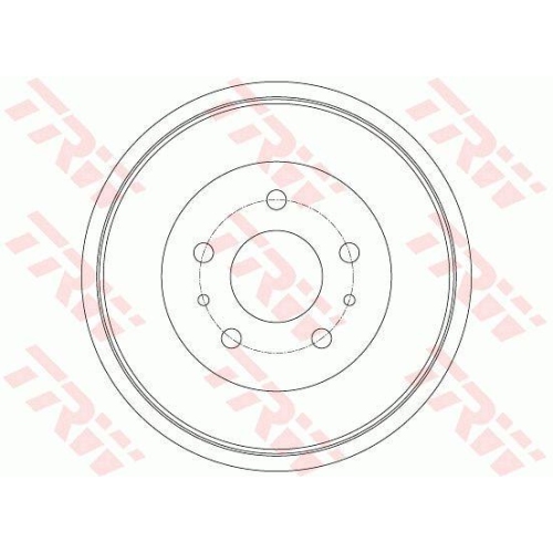 TRW Bremstrommel DB4427