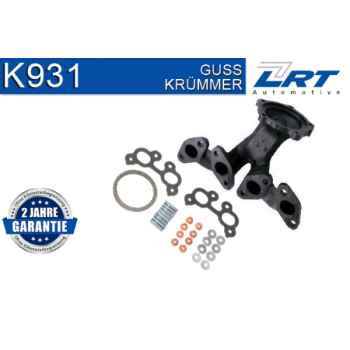 LRT Kr&uuml;mmer, Abgasanlage K931