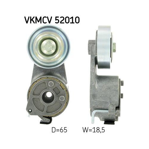 SKF Riemenspanner, Keilrippenriemen VKMCV 52010