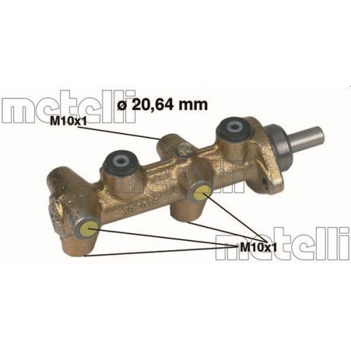 METELLI Hauptbremszylinder 05-0040