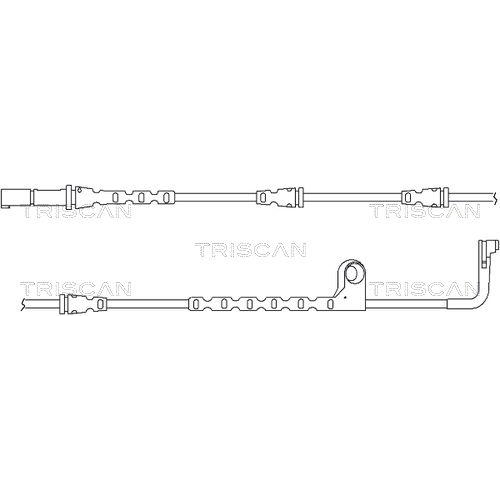 TRISCAN Warnkontakt, Bremsbelagverschleiß 8115 11040