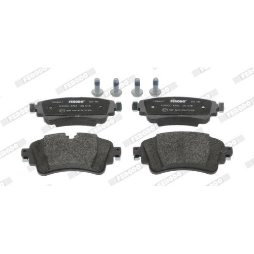 FERODO Bremsbelagsatz, Scheibenbremse PREMIER ECO FRICTION FDB4617