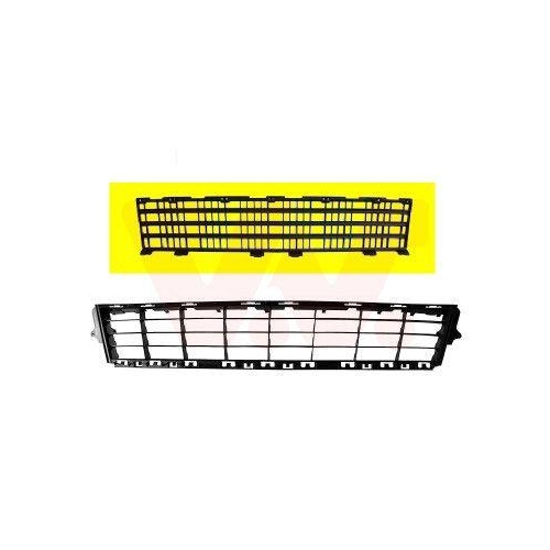 VAN WEZEL L&uuml;ftungsgitter, Sto&szlig;f&auml;nger ** Equipart ** 4333590
