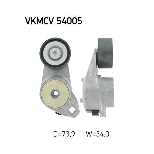 SKF Riemenspanner, Keilrippenriemen VKMCV 54005