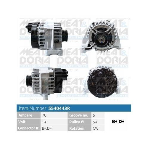 MEAT & DORIA Generator 5540443R