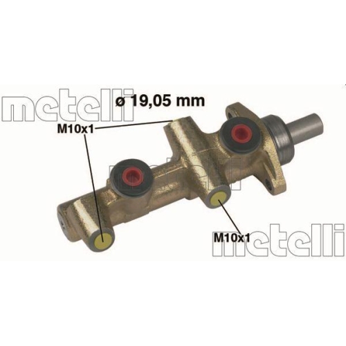 METELLI Hauptbremszylinder 05-0138