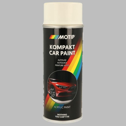 Spr&uuml;hfarbe Autolack Kompakt Spray Kompakt 45760 wei&szlig; hochgl&auml;nzend 400ml MOTIP