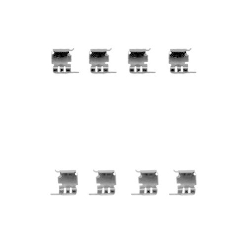 TEXTAR Zubeh&ouml;rsatz, Scheibenbremsbelag 82509100