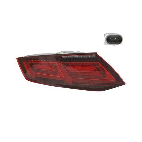 VAN WEZEL Heckleuchte 0387921