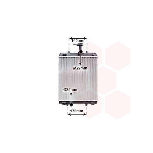 VAN WEZEL K&uuml;hler, Motork&uuml;hlung 09012701