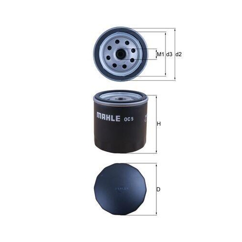 KNECHT &Ouml;lfilter OC 5