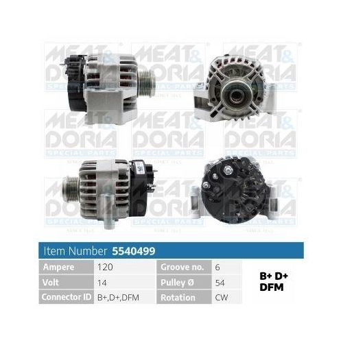 MEAT & DORIA Generator 5540499