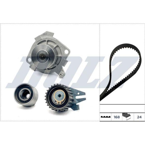 DOLZ Wasserpumpe + Zahnriemensatz KD190