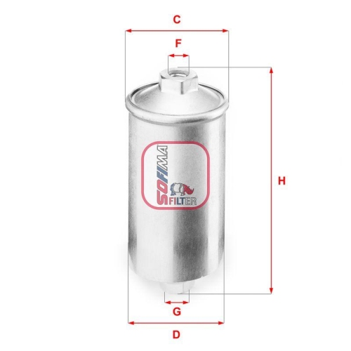 SOFIMA Kraftstofffilter S 1504 B