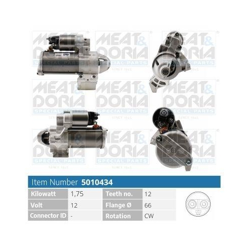 MEAT & DORIA Starter 5010434