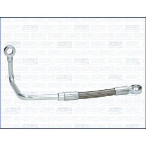 AJUSA &Ouml;lleitung, Lader OP10133