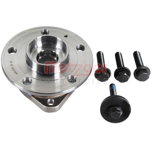 METZGER AUTOTEILE Radlagersatz COMPETENCE KIT GREENPARTS WM 2351