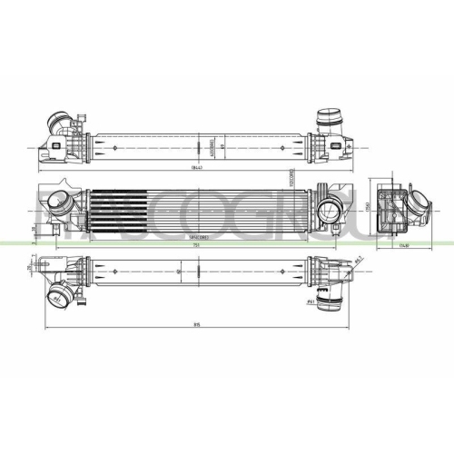 PRASCO Ladeluftk&uuml;hler PrascoSelection MN312N001