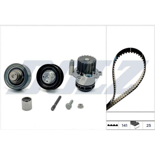 DOLZ Wasserpumpe + Zahnriemensatz KD245