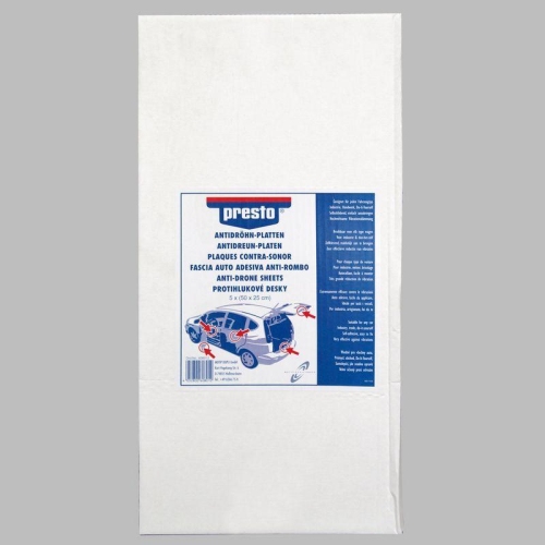 Presto Anti-Dr&ouml;hn-Matte, schwarz 500mmx500mmx10mm 608012