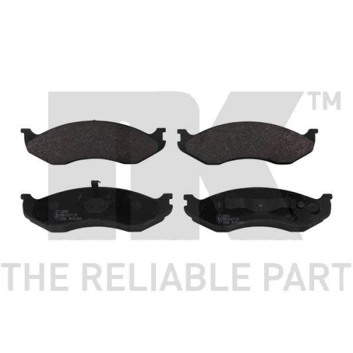 NK Bremsbelagsatz, Scheibenbremse 229310