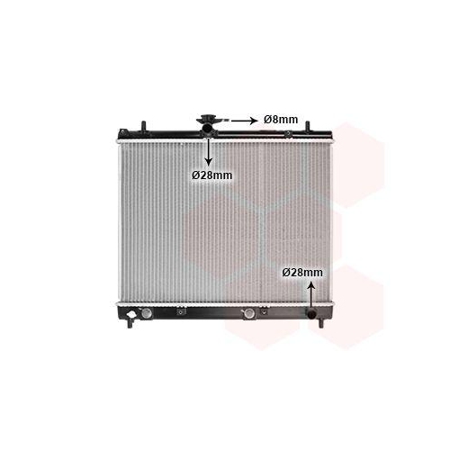 VAN WEZEL K&uuml;hler, Motork&uuml;hlung 11002069