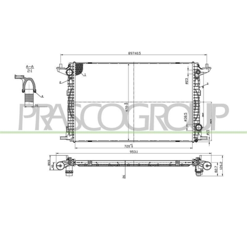 PRASCO K&uuml;hler, Motork&uuml;hlung PrascoSelection AD026R004
