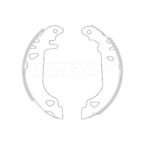 TOMEX Brakes Bremsbackensatz TX 20-19
