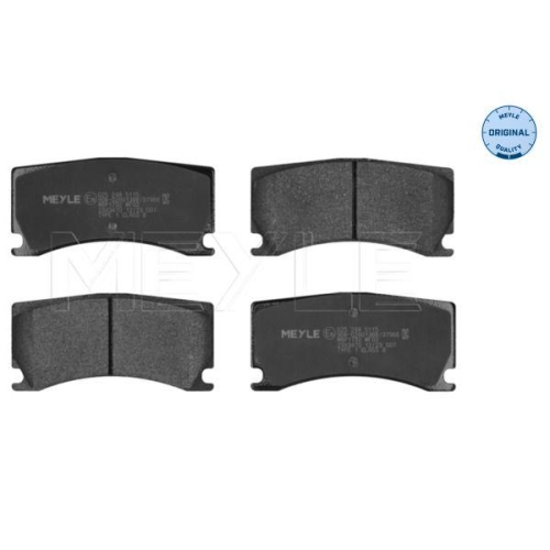 MEYLE Bremsbelagsatz, Scheibenbremse MEYLE-ORIGINAL: True to OE. 025 248 5115
