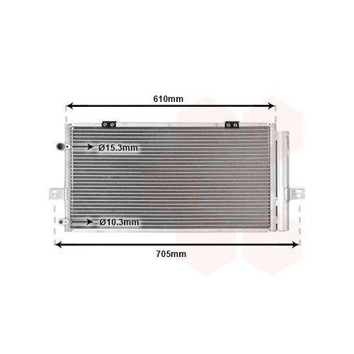 VAN WEZEL Kondensator, Klimaanlage 02005078