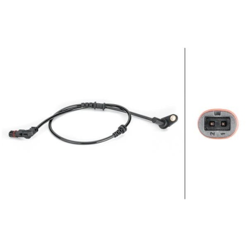 HELLA Sensor, Raddrehzahl 6PU 012 806-561