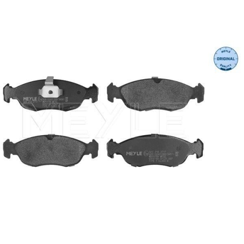 MEYLE Bremsbelagsatz, Scheibenbremse MEYLE-ORIGINAL: True to OE. 025 218 2717