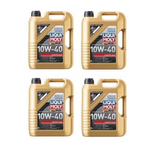 LIQUI MOLY Motor&ouml;l Leichtlauf 10W-40 20-Liter VW 501.01 / 505.00 / MB 229.3 -131