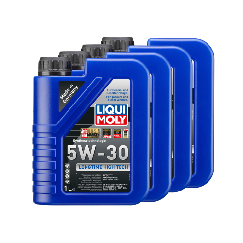 Liqui Moly Motor&ouml;l Longtime High Tech, 5W-30, 4 Liter - 4x 1136