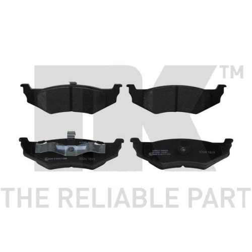 NK Bremsbelagsatz, Scheibenbremse 229317