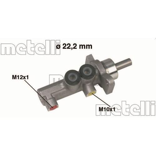 METELLI Hauptbremszylinder 05-0381
